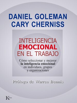 cover image of Inteligencia emocional en el trabajo